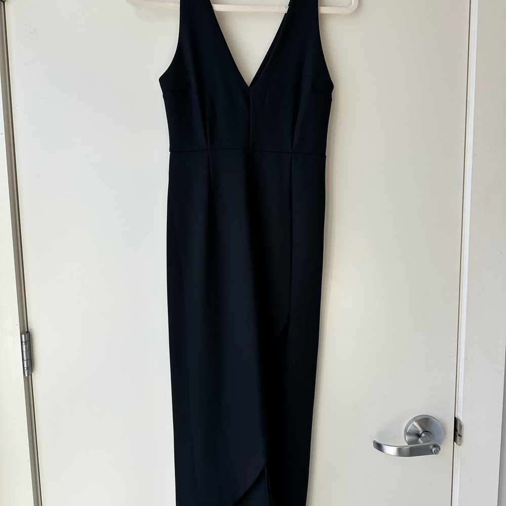 NWT Abercrombie & Fitch black maxi dress size small